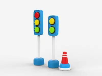 Traffic Light 3D model