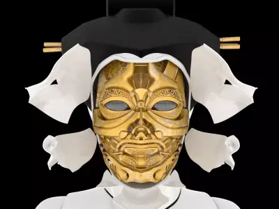 Ghost In The Shell Geisha 3D model