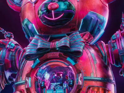 Teddy Boys Toy - Weekly Renders - DSZarts 3D model 3D model