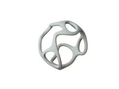 SciFi Cube Object No 34454 Low Poly Shape Texture