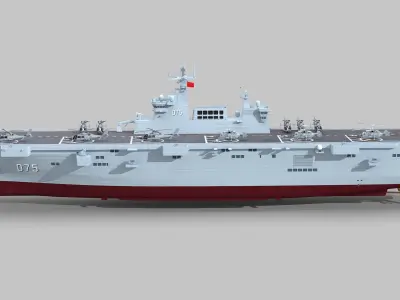 Chinese Navy Type 075 Amphibious Assault Ship 