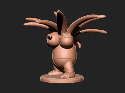 Exeggutor  Pokemon 3D print model