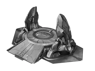 Lost Ancient Civilization - Transfer Point 02 3D model
