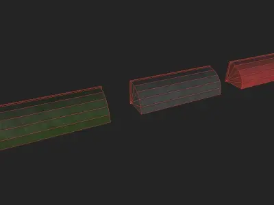 Shop Signs Pack Low-poly 3D model