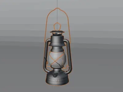 lantern lamp  3D model