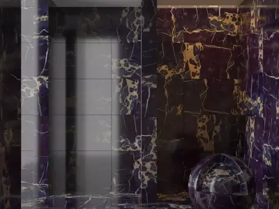 Marble wall 279 3D model