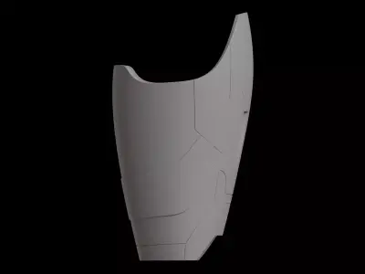 Ironman Mk42 43 forearm CAD model 3D model