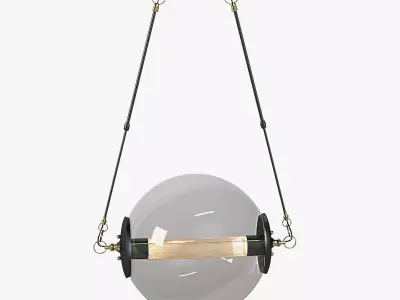 Hubbardton Forge Otto Sphere Glass Pendant Light Fixture 3D model