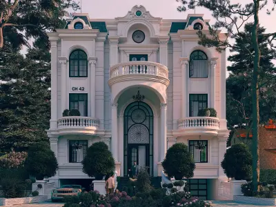 CH 42 SKETCHUP VRAY REALISTIC RENDER REFERENCE FILE 3D model