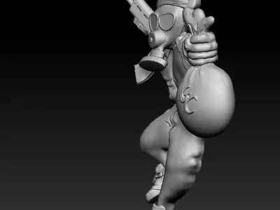 GAS Man  3D print model