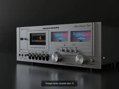 Hi-Fi Tower Marantz 3D Model Pack