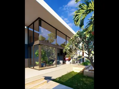 SCENE LUMION 12 5 AND ABOVE SIDE HOUSE BY YOGA4ARCH 3D model