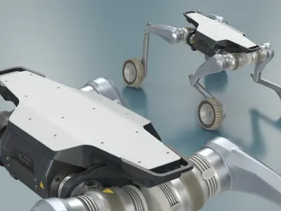  Lynx Multi Terrain Robot Used Dynamic Descent Pose 