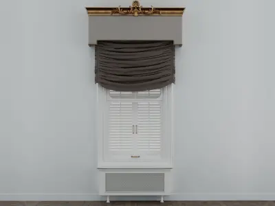 Sliding Sash classic Window 3D model