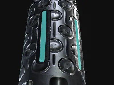 Sci-Fi Teleport Grenade Low-poly 3D model