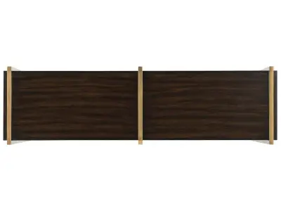 Dark Wood Melange Classic Credenza 3D model