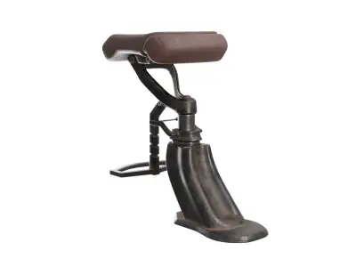 High-Quality Sci-Fi Chair Asset 3D model