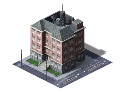 Heterogeneous - Building 06 3D model