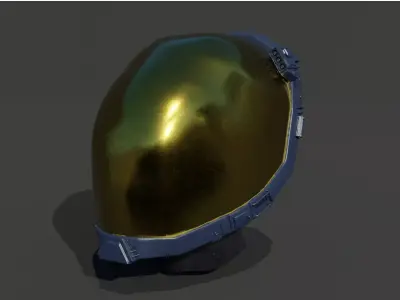 Space Helmet 3D model