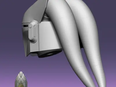 Mandalorian Ryloth Twilek Helmet 3d digital download 3D print model