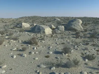 Desert 7 3D model