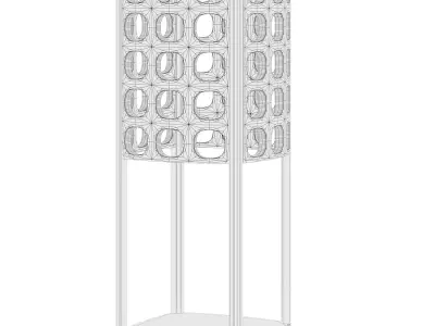 Floor lamp Forella by Michele de Lucchi 3D model