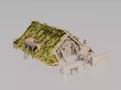 Nordic House 16 3D model
