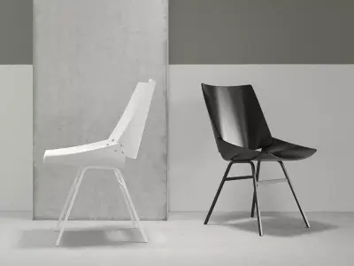 Shell Chair 3D model
