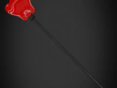 Hazbin Hotel Lucifer Morningstar Apple Staff for Cosplay 3D print model