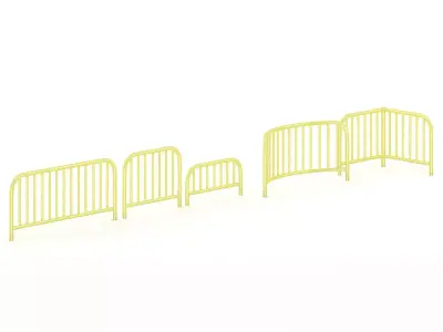 STREET FENCE MODEL 3D model