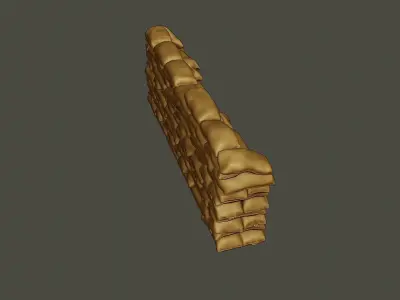 SandBags 006 3D print model