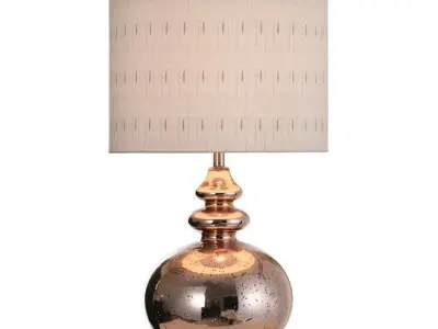 Daegan Gemvara Rose Gold Table Lamp 3D model
