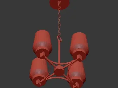 MANCHESTER chandelier 3D model