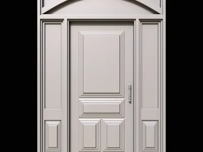 Door Base Mesh Vol 1 Low-poly 3D model