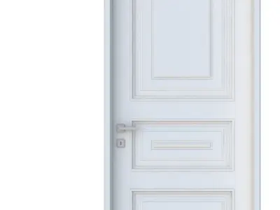 Room Door Type 22 3D print model