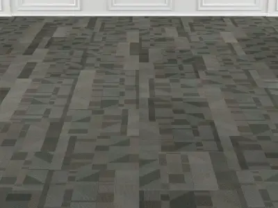 Wall to Wall Carpet Tile No 10 3D model