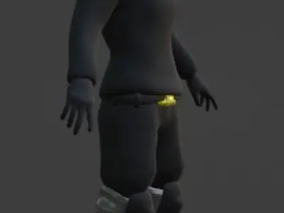 Guy Man - Daft Punk 3D model 3D model