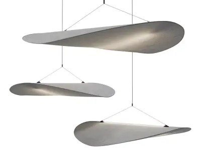 Tense Pendant Lamp Low-poly 3D model