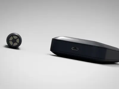 IQOS Original Dark Blue PBR Low-poly 3D model