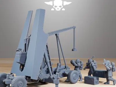 RoyalGuard Support Systems 3D print model