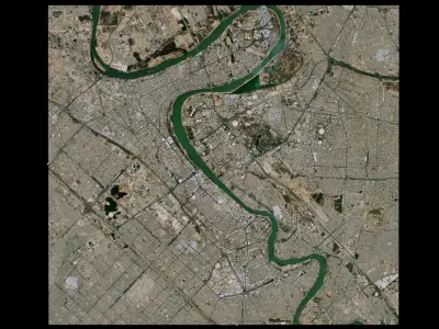 Baghdad - Iraq 3D model