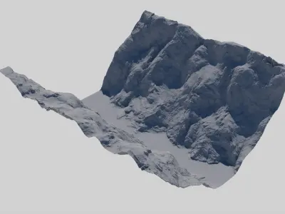 20 CG Environment landscapes  Low-poly 3D model