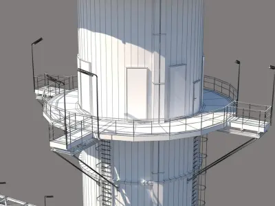 Factory Module 1 3D model