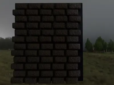 Bricks 3D model
