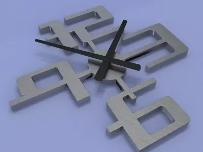 Umbra Big Time Clock 3D model