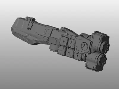 SKY RELICS - 02 CARGO MAUL 3D print model