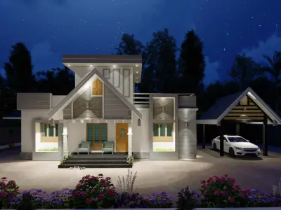 single story house  3D model