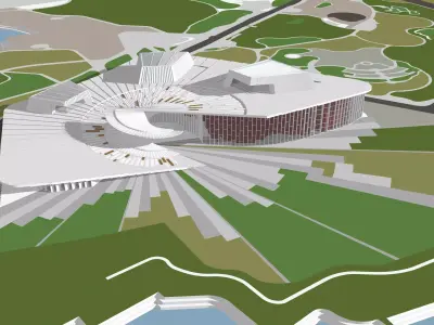 Shanghai Opera House 3D model
