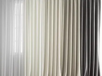 Curtain 284 3D model