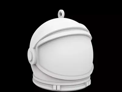 Astronaut Keychain 3D Print Model 3D print model
